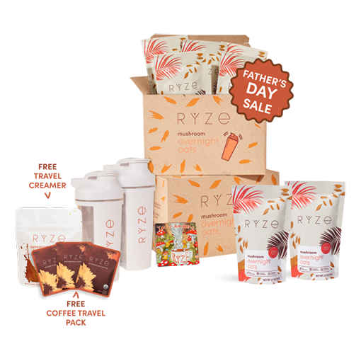 Mushroom Overnight Oats Bundle